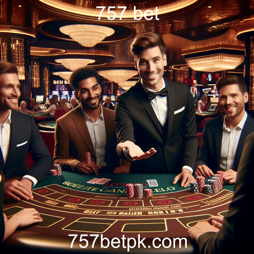 A Experiência do Cassino Ao Vivo na 757 Bet